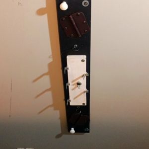 Homemade towel rack and hand towel rack